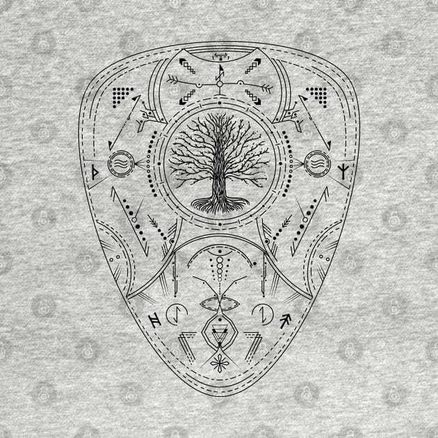 Yggdrasil - Tree of Life | Norse Pagan Symbol by CelestialStudio